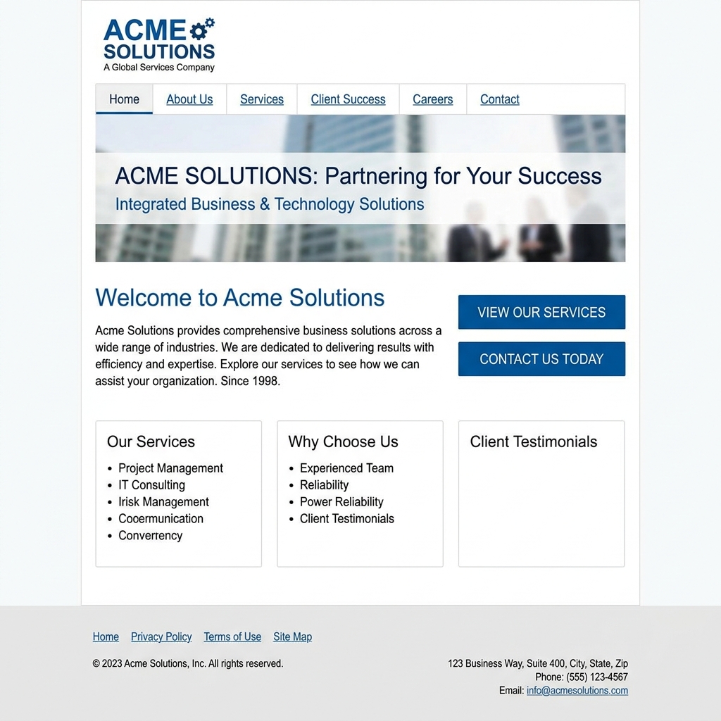 Before Website Design